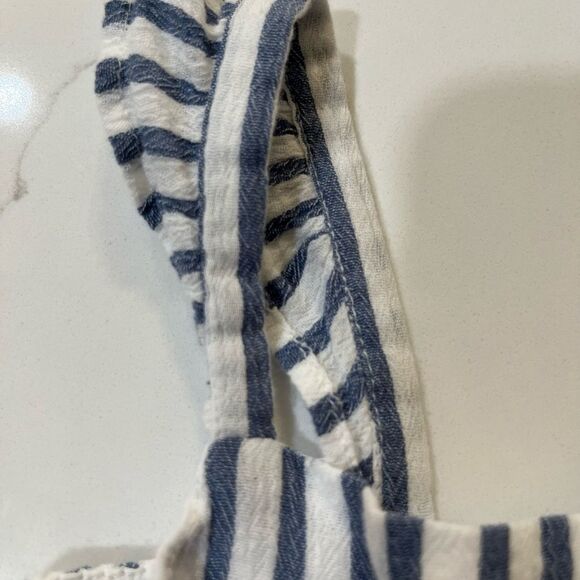 ☀️ GAP Blue and White Striped Overalls - Picture 3 of 7